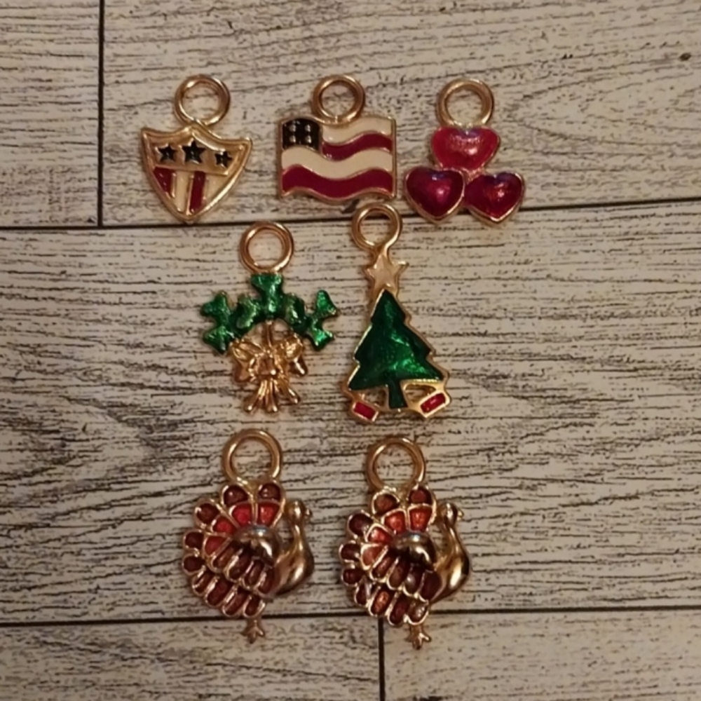 Various Holiday Charms